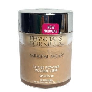 Physicians Formula Sand Beige Mineral Wear Loose Powder SPF 16 New Natural Finis